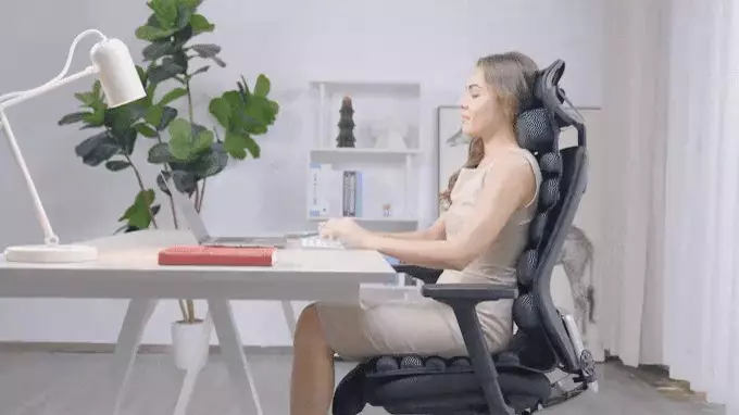 BATU: Airbag Massage Cushion for Chairs