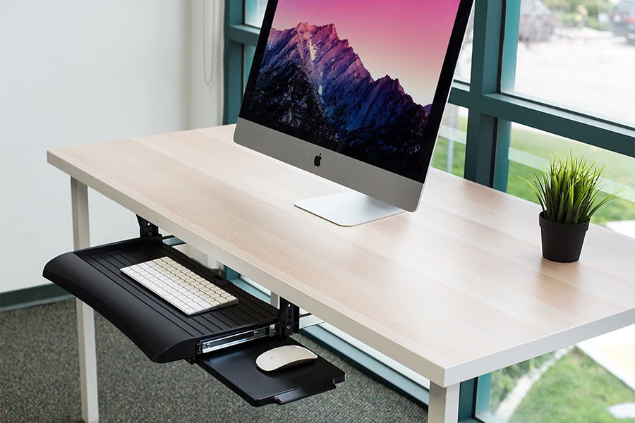 Mount-It! Under Desk Keyboard Drawer and Mouse Platform