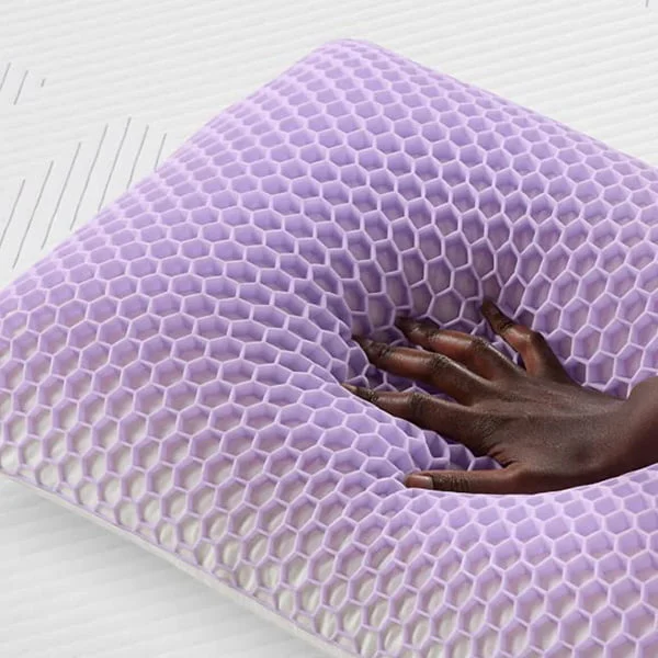 Purple Harmony Ergonomic Pillow